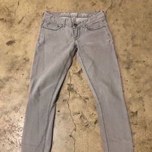 Express, low rise skinny jeans